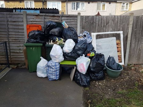 Business waste management practices in Friern Barnet office