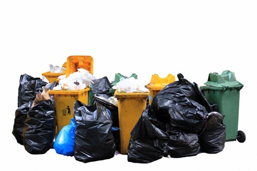 Industrial waste disposal in Finsbury Park