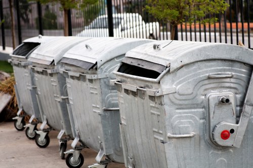 Donated furniture for recycling